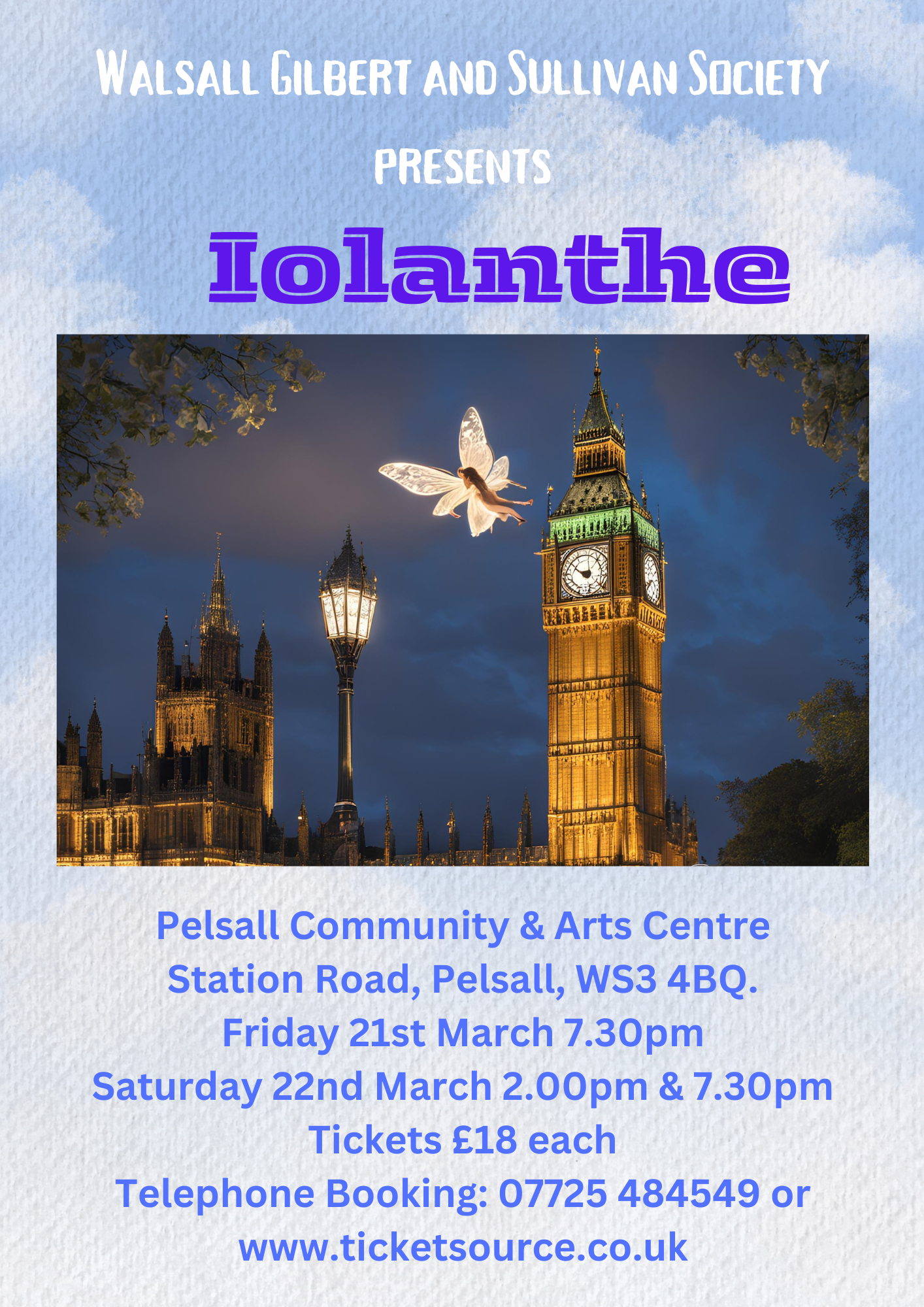 Iolanthe Production Flyer